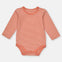 JF White & Brick Red Lining (Tag-Cut) Romper BS6135F